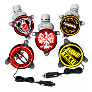 Podstawka na zapach POPPY TURBO z podświetleniem DO CIĘŻARÓWKI TIR/BUS BIOHAZARD