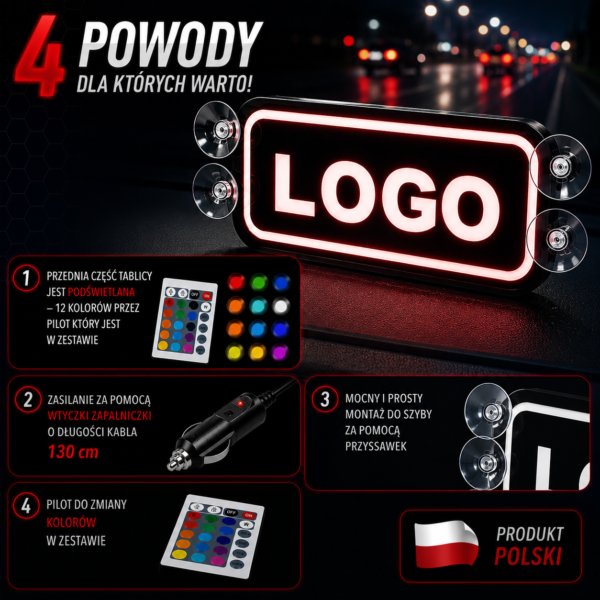 ChatGPT Image 1 lip 2026, 15_01_52 — kopia Tablica podświetlana LED RGB TIR CIĘŻARÓWKA BUS HOLLAND STYLE