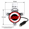 Uchwyt Podstawka pod zapach POPPY TURBO PODŚWIETLANY LED do ciężarówki TIR/BUS KING OF THE ROAD