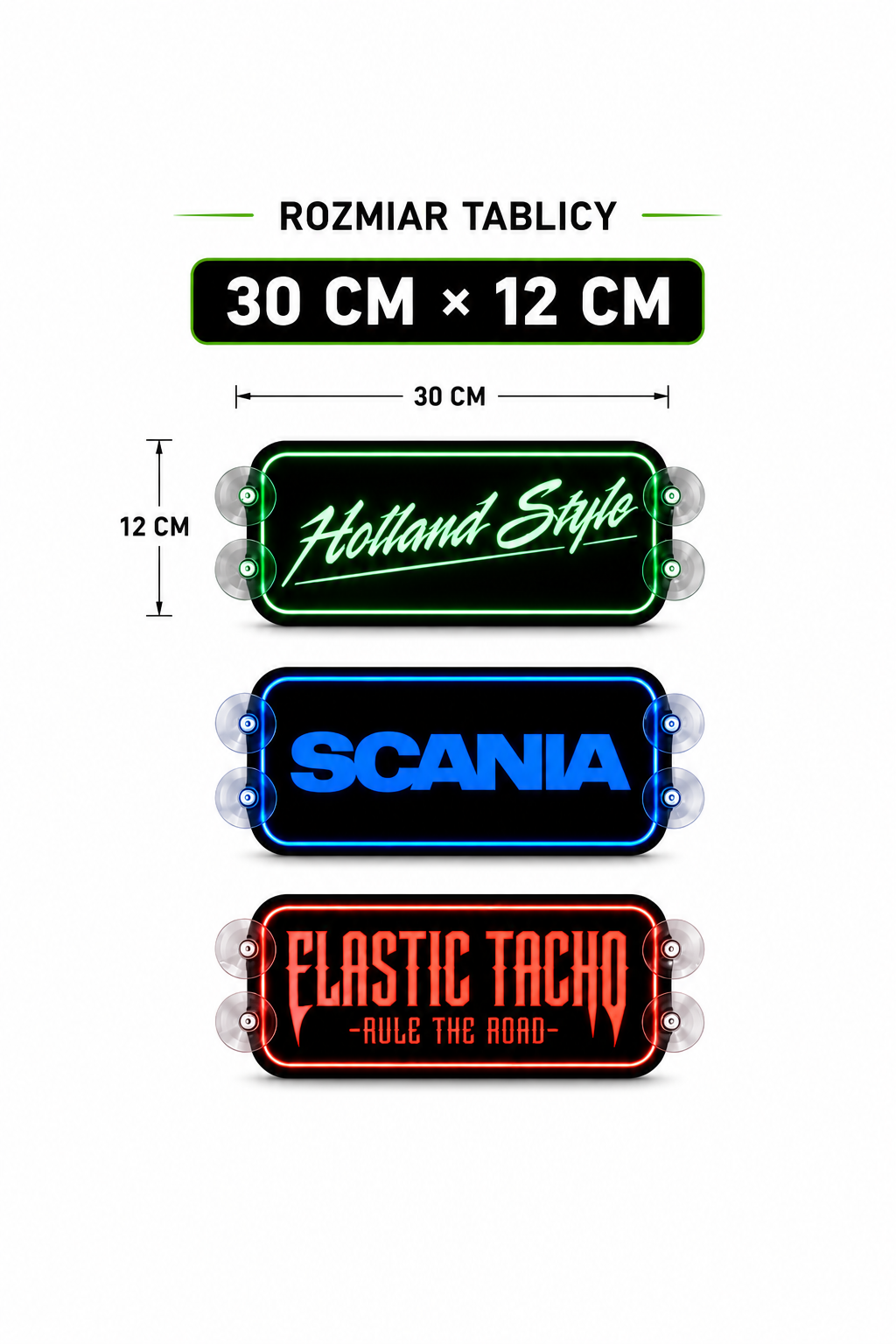 ChatGPT Image 7 lip 2026, 23_59_51 Tablica podświetlana LED RGB TIR CIĘŻARÓWKA BUS ELASTIC TACHO
