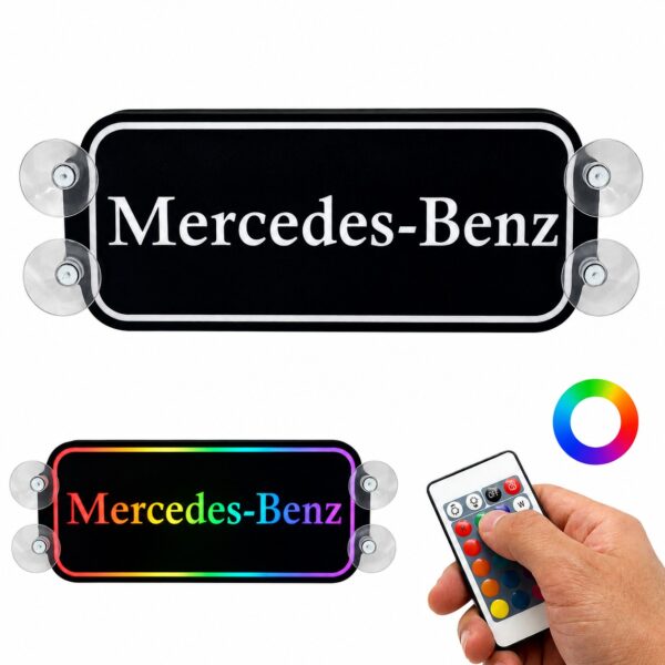 Tablica podświetlana LED RGB TIR CIĘŻARÓWKA BUS MERCEDES BENZ