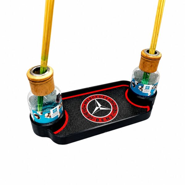 Uchwyt ORGANIZER + DWA ZAPACHY LOGO MERCEDES BENZ TIR/BUS