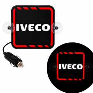 Tabliczka LED narożnikowa 24V lub 12V TIR/BUS do ciężarówki Tablica podświetlana IVECO