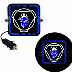 Tabliczka LED narożnikowa 24V lub 12V TIR/BUS do ciężarówki Tablica podświetlana SCANIA
