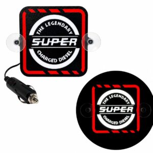 Tabliczka LED narożnikowa 24V lub 12V TIR/BUS do ciężarówki Tablica podświetlana SUPER