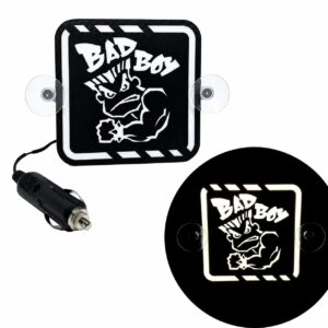 Tabliczka LED narożnikowa 24V lub 12V TIR/BUS do ciężarówki Tablica podświetlana BAD BOY
