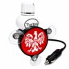 Uchwyt Podstawka pod zapach POPPY TURBO PODŚWIETLANY LED do ciężarówki TIR/BUS ORZEŁ GODŁO