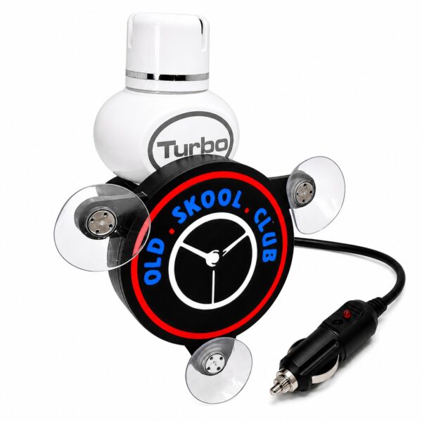 Uchwyt Podstawka pod zapach POPPY TURBO PODŚWIETLANY LED do ciężarówki TIR/BUS OLD SKOOL CLUB