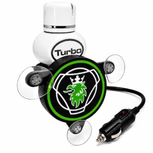Uchwyt Podstawka pod zapach POPPY TURBO PODŚWIETLANY LED do ciężarówki TIR/BUS SCANIA