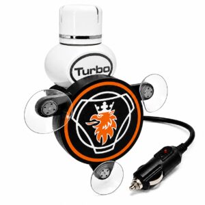 Uchwyt Podstawka pod zapach POPPY TURBO PODŚWIETLANY LED do ciężarówki TIR/BUS SCANIA