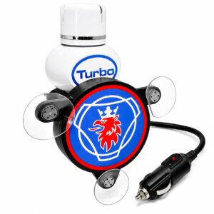 Uchwyt Podstawka pod zapach POPPY TURBO PODŚWIETLANY LED do ciężarówki TIR/BUS SCANIA