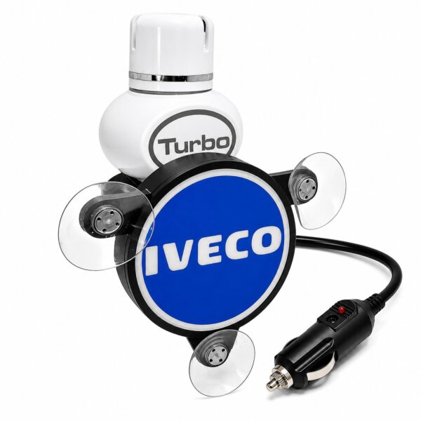 Uchwyt Podstawka pod zapach POPPY TURBO PODŚWIETLANY LED do ciężarówki TIR/BUS IVECO