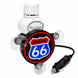 Uchwyt Podstawka pod zapach POPPY TURBO PODŚWIETLANY LED do ciężarówki TIR/BUS ROUTE66