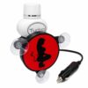 Uchwyt Podstawka pod zapach POPPY TURBO PODŚWIETLANY LED do ciężarówki TIR/BUS DIABLICA