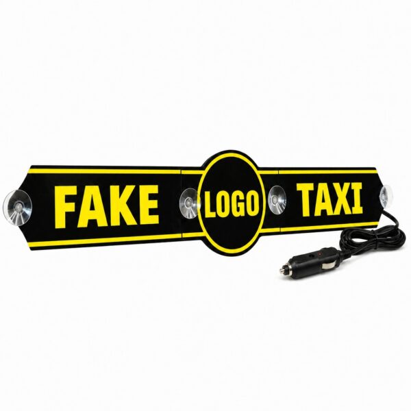 Tablica LED do ciężarówki na szybę Podświetlana TIR BUS 24V LUB 12V FAKE TAXI