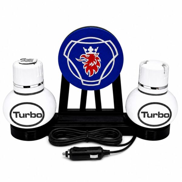 Podstawka na zapach POPPY TURBO z podświetleniem DO CIĘŻARÓWKI TIR/BUS SCANIA