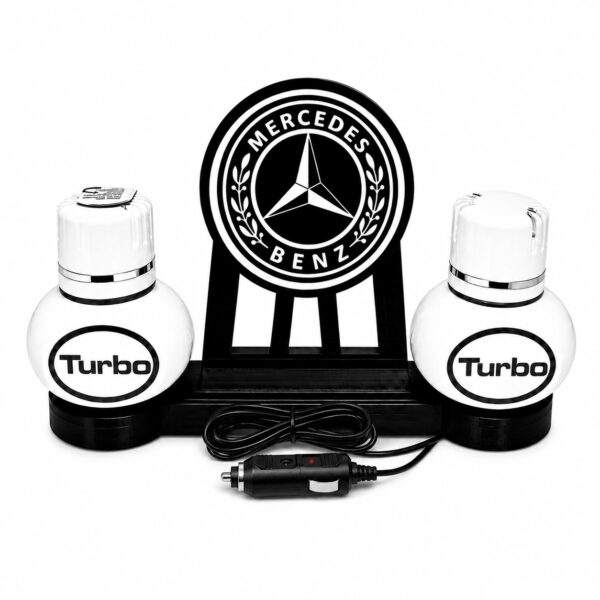 Podstawka na zapach POPPY TURBO z podświetleniem DO CIĘŻARÓWKI TIR/BUS MERCEDES BENZ