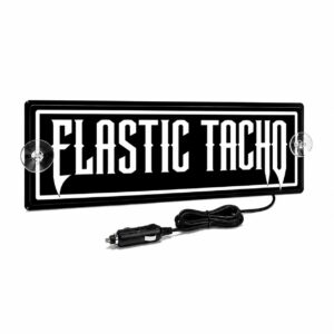 Tablica podświetlana LED TIR BUS CIĘŻARÓWKA 24V LUB 12V ELASTIC TACHO